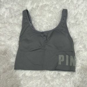 Pink Seamless Spirt Bra